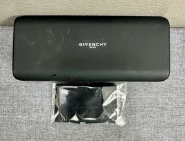 Givenchy Black Hard Glasses Case Holder With Cloth - £11.62 GBP
