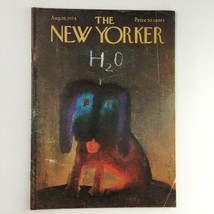 The New Yorker Magazine August 26 1974 Full Theme Cover by Andre Francois - £22.68 GBP