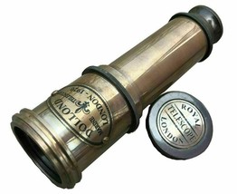 Nautical Maritime Telescope Marine Antique Brass Pirate Spyglass - $623.04 MXN