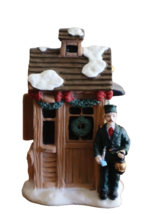 Kirkland Victorian Village 59979 Replacement Train Conductor w/ Building... - $12.95