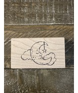 American Crafts Rubber Stamp Moon - $927.41 MXN