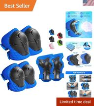 Kids Protective Gear Set Knee Pads for Kids 3-14 Years Toddler Knee and ... - $33.25