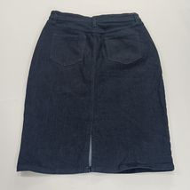 Banana Republic RN#54023 Women's Blue Cotton Blend Denim Skirt Size 2 Waist 27" image 2