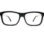 Gucci Eyeglasses Frames GG0302OZ 003 Black Silver Red Green Striped 54-1... - £124.16 GBP