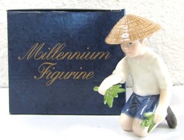 Royal Copenhagen Frederik 3.5&quot; Millennium Figurine of Boy 2002 with Box  - $2,196.38 MXN
