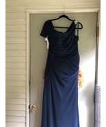 Sapphire Bridesmaid Dress By Alfred Angelo Size 12 - £135.52 GBP