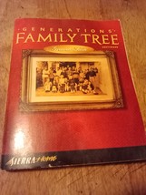 Generations Family Tree Software Grande Suite User&#39;s Guide Sierra Home 1998 - $8.90