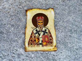 Orthodox Christian Icon of Saint Basil of Ostrog, icon Sveti Vasilije Os... - $13.00