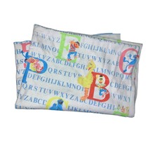 VINTAGE Sesame Street Fleece Alphabet Blanket Bedding XL Baby King 152&quot; ... - $228.45 MXN