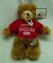 PHILADELPHIA PHILLIES Baseball MLB TEDDY BEAR 9&quot; Plush STUFFED ANIMAL TOY - $14.85