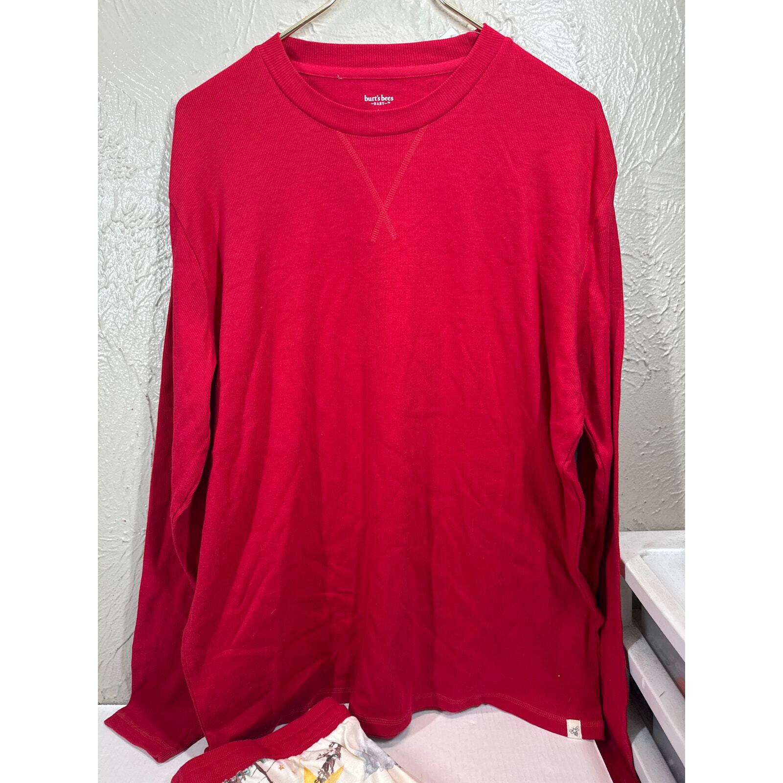 Burt's Bees Baby Adult Matching Holiday Organic Cotton Pajamas Size Medium Large Item image 4