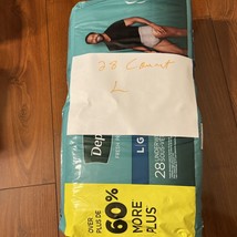 Depend Fresh Protect, Men&#39;s Size (L-G) , 28 count, Dryshield Underwear o... - $15.99