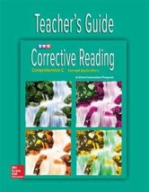 Corrective Reading Comprehension Level C, Teacher Guide (CORRECTIVE READ... - $10.77