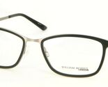 NEW WILLIAM MORRIS LONDON 2261 C3 GUNMETAL BLACK EYEGLASSES GLASSES 54-1... - $115.02