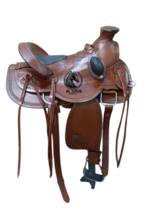 Big Horn Wade Tree a Fork Premium Western Leather Roping Ranch Saddle Eq... - $6,233.12 MXN+