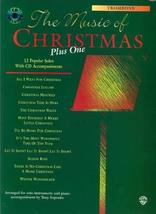 The Music of Christmas Plus One (12 Popular Solos): Trombone, Book &amp; CD ... - $12.58