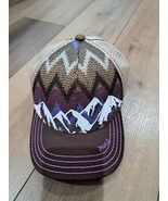 Pistil Mckinley Woman Trucker Hat Brown One Size Cap Snapback Brown - $32.38 CAD