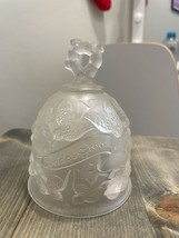 Vintage Fenton Glass Bride And Groom Bell 1980s - £9.88 GBP
