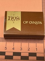 Matchbook Covers  HYS Of Canada  Toronto, Hawaii, Chicago  Unstruck gmg - $232.38 MXN