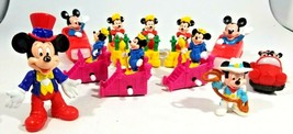 Vintage Burger King Disney 1980&#39;s Pull Back Wind Up Car Toys Mickey Mouse  - $29.69