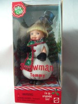 SNOWMAN TOMMY Kelly Club Doll-2001,Mattel#50377/Asst#53924-I&#39;m an Ornament Too! - £11.83 GBP