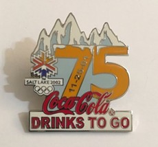 Rare Coca-Cola Drinks to Go Salt Lake City Winter Olympics Countdown Pin LE / 50 - £36.23 GBP