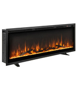 50 Inches Electric Fireplace in-Wall Recessed with Remote Control and Ad... - $490.30 CAD