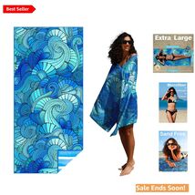 Ultra-Lightweight Sand-Free Microfiber Beach Towel - Quick Dry &amp; Compact - $21.73