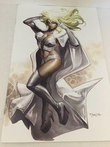 2021 Marvel Comics Marauders Stephen Segovia Emma Frost Virgin Variant Cover Com - £23.55 GBP