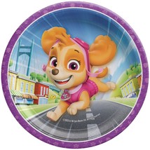 Paw Patrol Skye Girls Round Dessert Cake Plate Birthday Party Tableware ... - $79.95 MXN