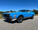 1971 Ford Mustang blue POSTER 24 X 36 INCH Looks Sweet! - $22.79