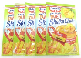 Dr.Oetker Slodka Chwila KISIEL hot jelly treat in a mug: Mango &amp; Pineapple - £7.92 GBP
