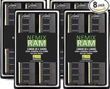 NEMIX RAM 128GB (8x16GB) DDR4-3200 PC4-25600 Non-ECC UDIMM Desktop PC Me... - £355.37 GBP