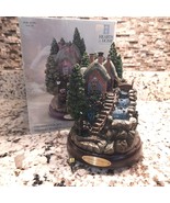 Thomas Kinkade musical water Fountain Sweetheart Cottage II Tabletop Wat... - $950.34 MXN