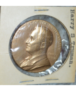 Rare Undated Harry Truman Presidential Philadelphia Visit US Mint Bronze... - $275.00
