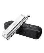 Easttop T10-40 Chromatic Harmonica, 10 Holes, 40 Notes, Silver Metal - $69.00