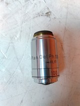 Reichert Plan Oel Ph 100x/1.25 Infinity/0.17 100 Microscope Objective AS-IS - $672.61 MXN
