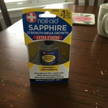 Sapphire Nail Strengthener &amp; Mega Growth Treatment – 3 Day Results, Clea... - $157.34 MXN