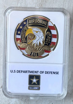Us Army 101 St Airborne Air Assurance Division Screening Eagles Coin - £11.65 GBP