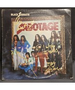Black Sabbath signed lp Sabotage, 4 members, Original, Vintage, Great Gifts - $700.00