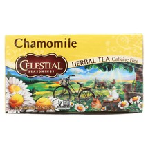 Celestial Seasonings Herbal Tea - Chamomile - Caffeine Free - Case Of 6 - 20 Bag - £28.75 GBP