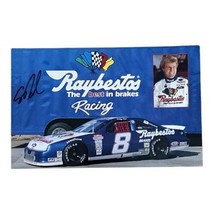 Sterling Marlin #8 Raybestos Info Stat Picture Post Card Fan Club AUTOGR... - $14.84