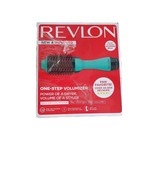 Revlon One-Step Hair Dryer And Volumizer Hot Air Brush - Turquoise - £25.72 GBP