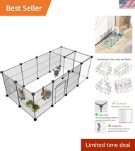 Versatile DIY Pet Playpen - Portable Indoor/Outdoor Fence for Small Animals - $800.54 MXN