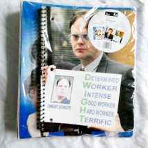 The Office TV Show Binder Bundle Folder Notebook Binder Dwight Michael NEW - $9.89