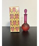 Vintage Avon Grape Bud Vase Skin So Soft Bath Oil Bottle w/ Box - $452.20 MXN