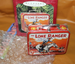 Hallmark Keepsake The Lone Ranger Lunchbox Christmas Holiday Ornament QX6265 97 - £14.23 GBP