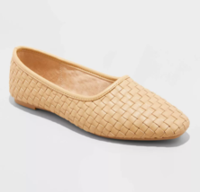 Universal Thread Donna Marrone Luce Lorna Intrecciato Balletto Piatte Nu... - $205.03 MXN