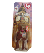 Vintage McDONALDS TY Beanie Baby Britannia The Bear 1999 Oakbrook NIB - $190.20 MXN