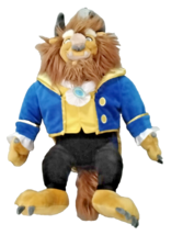 Beauty and the Beast 21” Stuffed Animal Plush Toy Disney Store Authentic  - £30.82 GBP